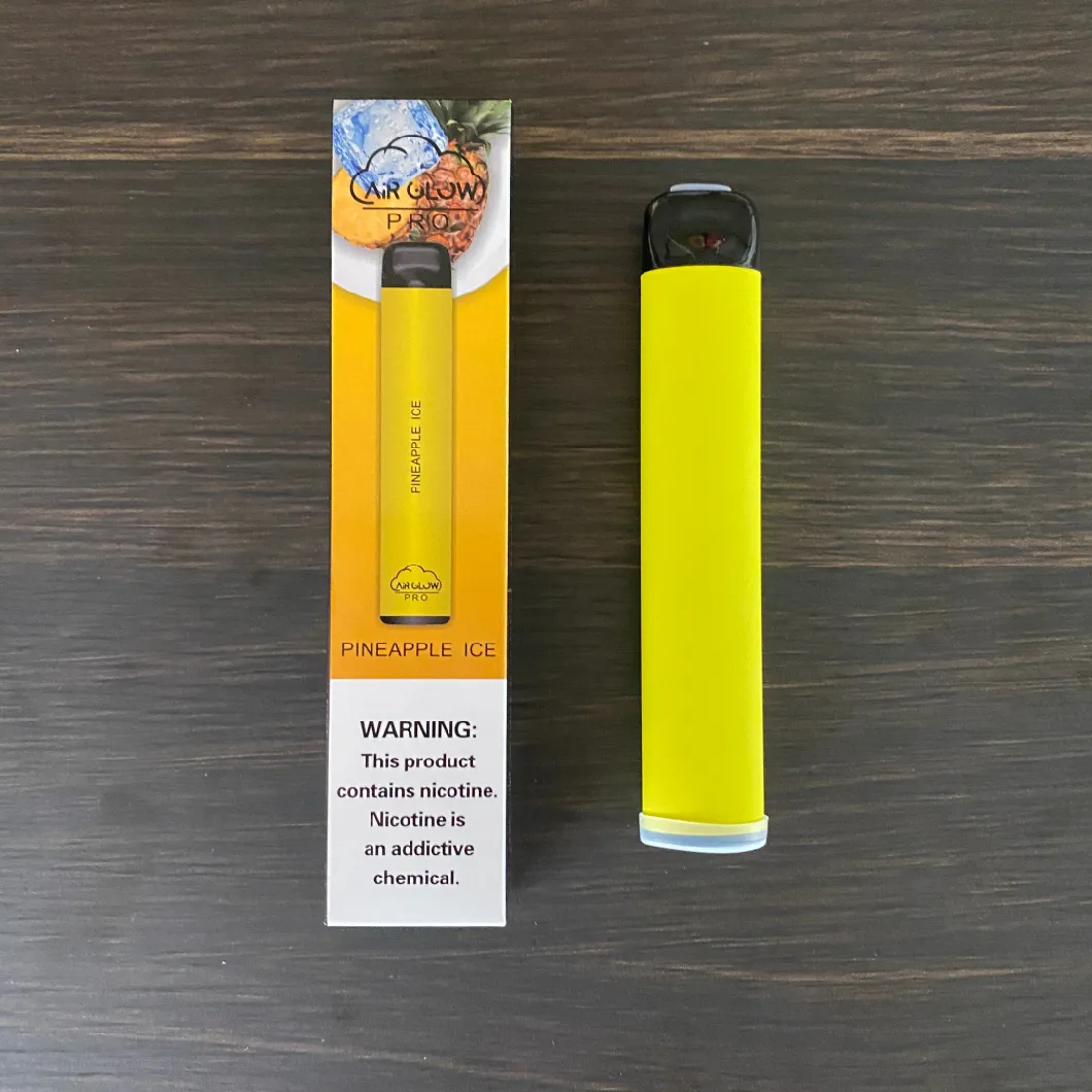 Air Glow PRO Disposable Vape Pen 1600 Puffs Plus E Cig with Best Battery and E Liquid