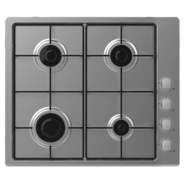 Candy UK Gas Hob 60cm Inoxプレート