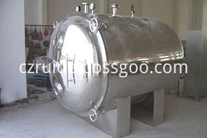 round vacuum dryer