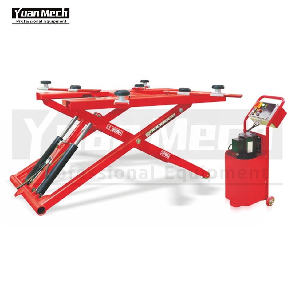 1.2M Portable Mid Rise Scissor Car Lift