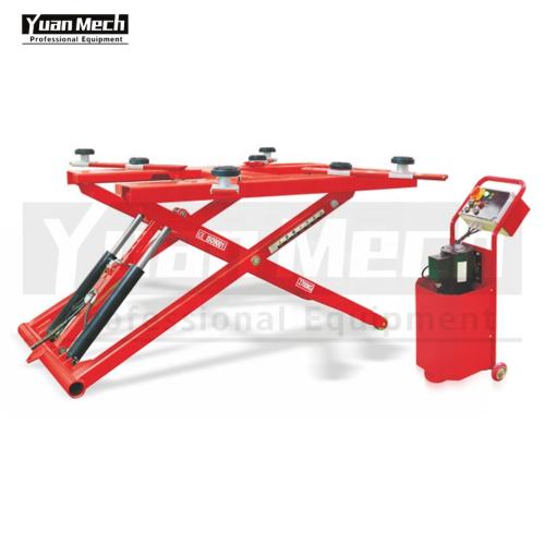 1.2m พกพา Rise Rise Scissor Car Lift