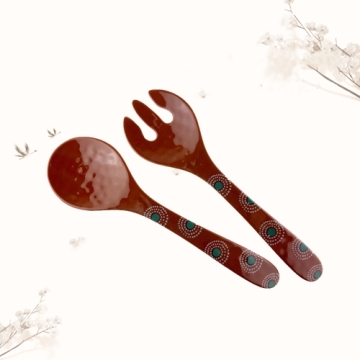 Melamine tableware spoon set