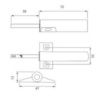 herrajes para gabinetes con pestillo a presión push latch cabinet hardware