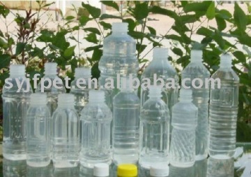 HDPE plastic bottle