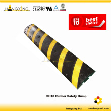 HX-SH18 183cm Reflective Traffic Rubber speed hump