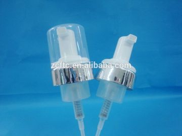 Plastic foam pump 43mm Dosage0.8ml foam pump for shampoo bottle