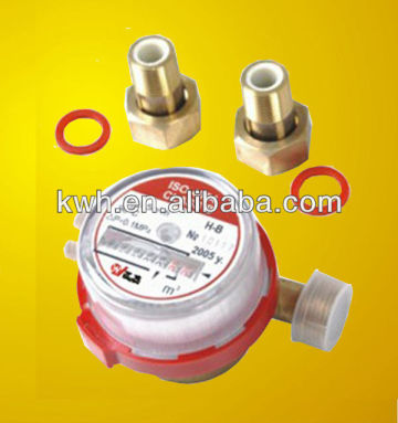 single jet dry type water meter