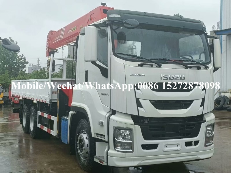 Crane montada en camión Isuzu (15) ISUZU Truck Mounted Crane (15)