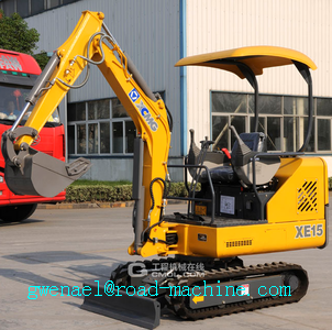 Hydraulic Crawler Excavator XE15 0.044m³ for Construction