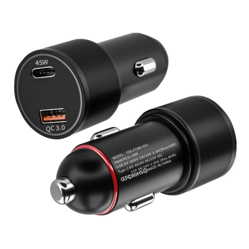 63W Single USB Car Charger for Mobile Phone