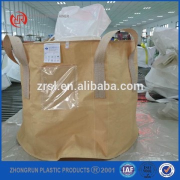 round shape bag/big bag /Circular big bag,100%new pp round bulk bag