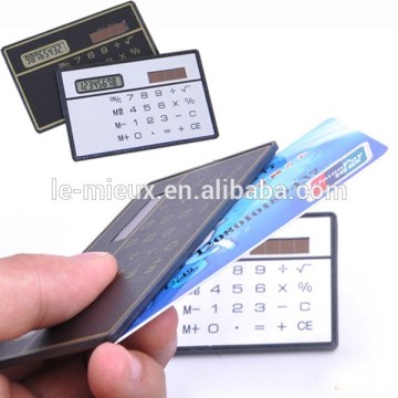 Promotional Credit Card Calculator Solar card calculator