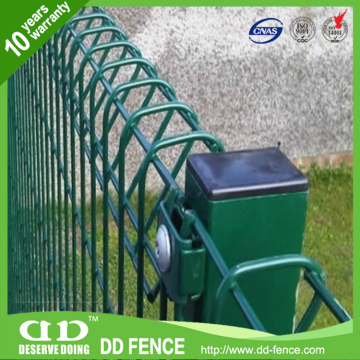 Pvc Coated Steel Roll Top Fence Welded Wire Mesh Roll Top Fence Big Discount Roll Top Fence