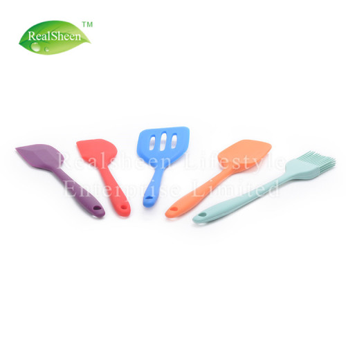 Utensili da cucina in silicone colorato utensili da cucina