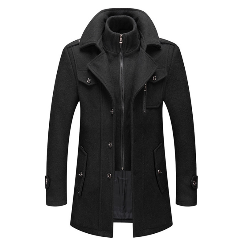 trench coat black