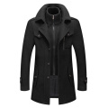 Wholesale High Quality Double Collar Trench Coat Male