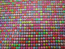 Popular hot fix mix color resin rhinestone blanket