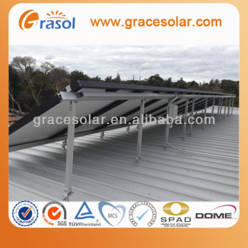 flat roof pv mounting system