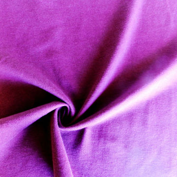 Circular knitted cotton polyeter fabric from China supplier