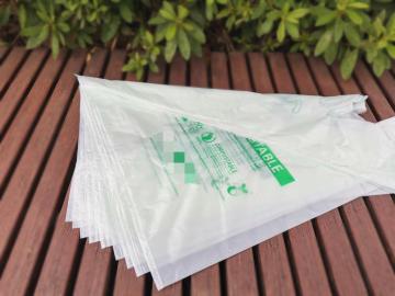 ASTM D6400 Verified Custom Printed Bioplastic Carrier Bags