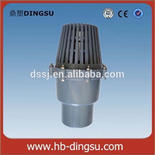 Grey Color Plastic Pvc Foot Valve