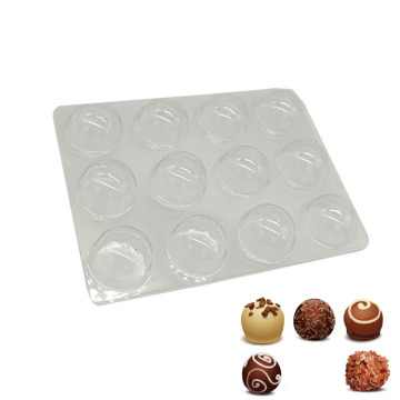 Vacuum formed truffle inner blister tray with lid