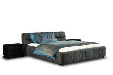elegant lifestyle bedroom furniture bed T1503
