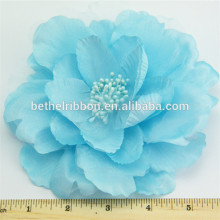 Blue big artificial flower high quality