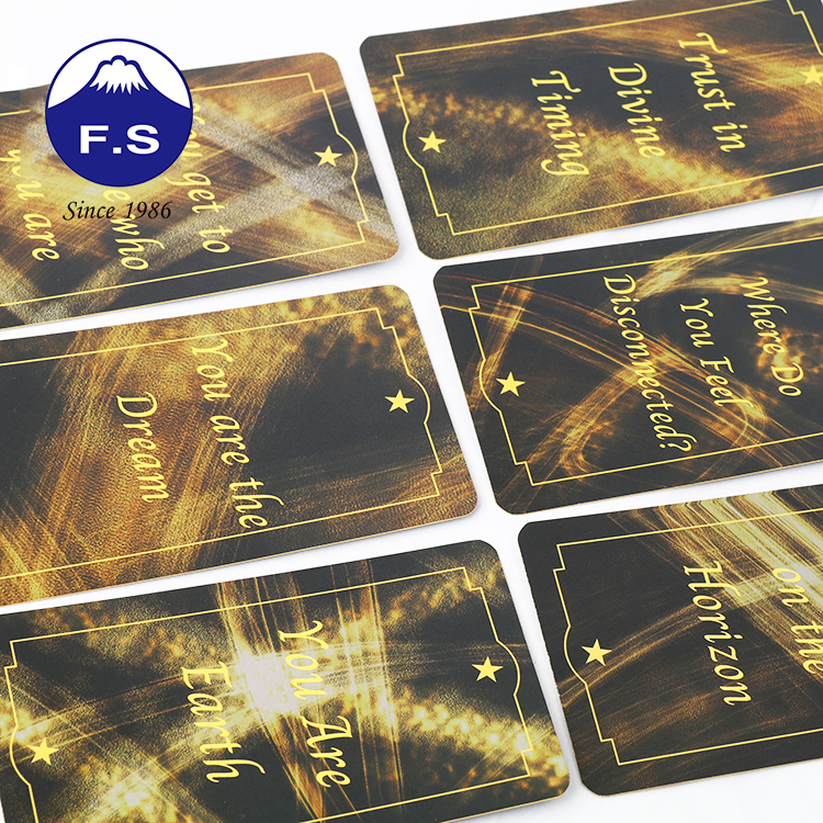 Custom Golden Edge Game Printed Card Game