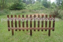 wood garden fence