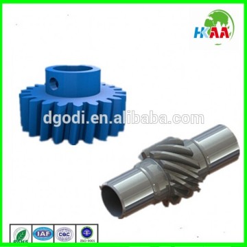 Nylon helical gear plastic pinion helical gear plastic nylon tooth gears