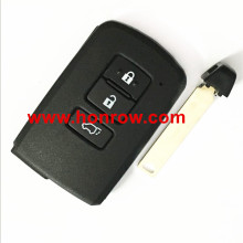 High Quality Toyota 3 button remote key shell toyota key blank