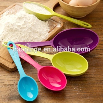 Home decoration plastic measuring spoons