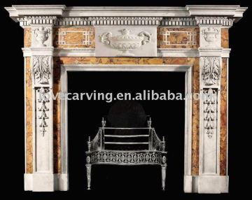 marble fireplace mental