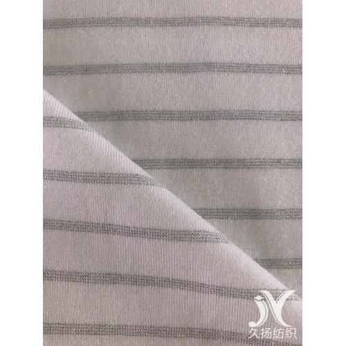 White Sliver Jersey Knit Fabric