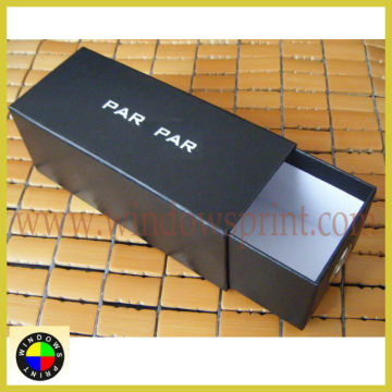 Leather paper sunglasses box,box for sunglasses