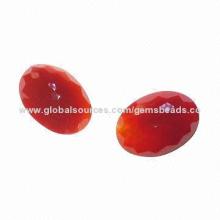 Gemstone bead for garment accessory