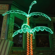 Waterproof LED Rope Light Coconut Palm Tree for Garden & Outdoor Decoration