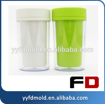 Plastic injection mould cup