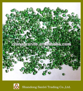 decorative color glass pebbles