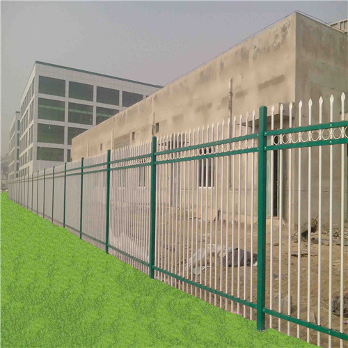 powder coated security backyard metal steel picket fence