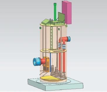 Pumping Station for Sewage Water Customized