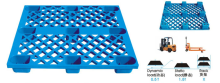 Flat top plastic pallet factory hygienic pallet