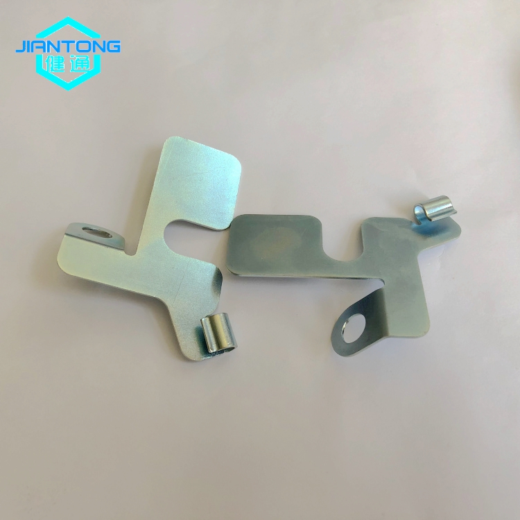 Custom Sheet Metal Stamping Zinc Plated Stamped Parts 4