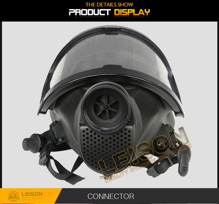 High Inside View Anti-Fog Ability Protective Tactical Full Gas Mask for security outdoor sports hunting military