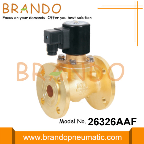 1'' 1.5'' 2'' Flanged Steam Brass Solenoid Valve