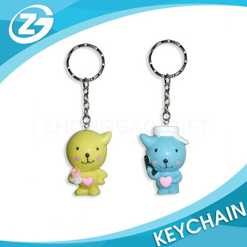 Cute Doll Plastic Keychain