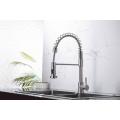 Single Handle Pull Down Sprayer Spring Kitchen Faucet