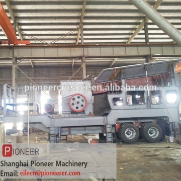 PIONEER mobile coal crusher plant