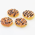 Herstellung Mini süße Kekse Kekse geformt Harz Cabochon Essen Flatback Charms Kinder Spielzeug DIY Kühlschrank Ornamente